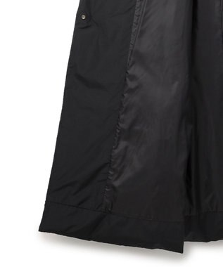 ICB L ADSダウン ショールカラーコート ブラック系