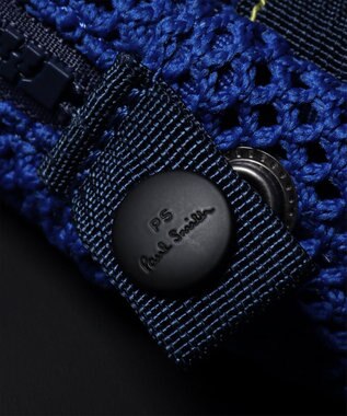 Paul Smith PSメッシュ ポーチ ブルー