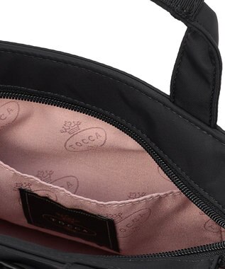 TOCCA CARVED LOGO POCHETTE ナイロンバッグ ブラック系