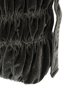 Green Parks ａｎｄｍｉｋｋａ　シャーリングベロアトートバッグ Khaki