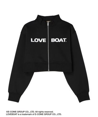 Green Parks ■別注　ＬＯＶＥ　ＢＯＡＴ　ショートトラックジャケット Black