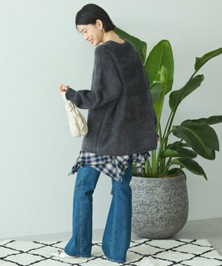 AMERICAN HOLIC フェアリーニットプルオーバー Charcoal Gray