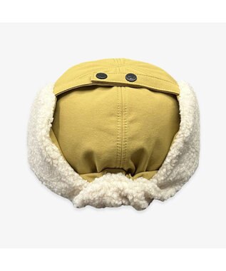 林八百吉商店 Coleman ボアリサイクルフライトキャップ マスタード