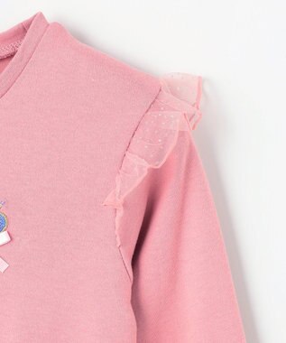 ANY KIDS マジカルキャット長袖Tシャツ ピンク