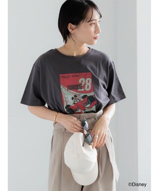 Te chichi 【Disney】MICKEY/フロントプリントTシャツ