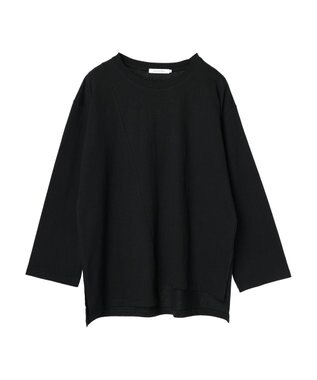 AMERICAN HOLIC アシンメトリー切替カットチュニック Black