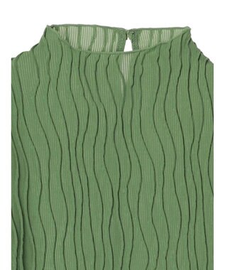 Green Parks ・Ｐｅｔｉｔ　Ｆｌｅｕｒ　ウェーブメロープルオーバー Green