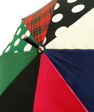 +RING 【プラスリング】【数量限定】 レディース向け 雨傘（長）60cm MLT T1198 NEW COLLECTION マルチカラー