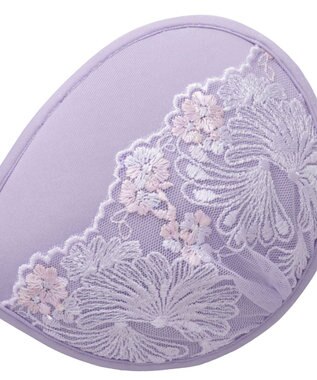 BRADELIS New York 【NuBra / ボリュームアップ】パテッドヌーブラ ミルキー デザインヌーブラ ライラック