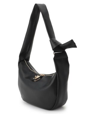 23区 ラウンド ショルダーバッグ ブラック系