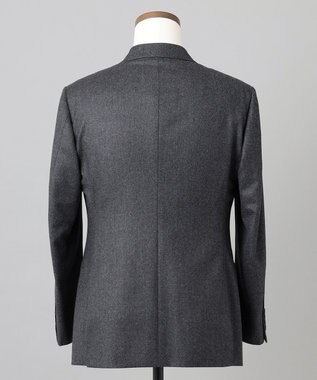 GOTAIRIKU 【CANONICO】サキソニー Super 120's ダブルブレストスーツ グレー系