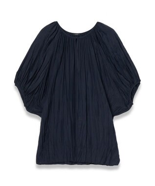 JOSEPH 【洗える】ハボタイ　ショートスリーブブラウス Navy