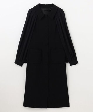 GRACE CONTINENTAL シアスリーブレイヤードレス