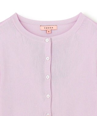 TOCCA HALF SLEEVE AJISAI ボレロ ライラック系
