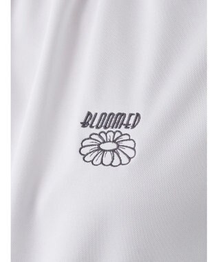 earth music&ecology スポーティー刺繍ロゴＴ Off White