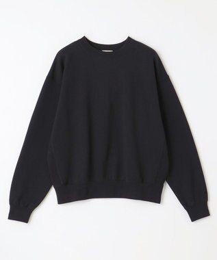 NAVE 【ReNAVE】スーピマ裏毛　クルーネック ブラック系