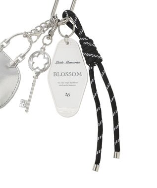 earth music&ecology ＫＥＹ＆バッグプレッピーチャーム Silver