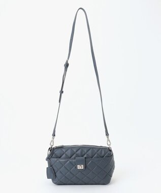 J.PRESS LADIES 【2way】キルティング ショルダー バッグ ダルブルー系