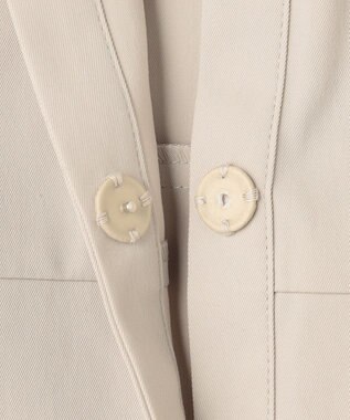 TOCCA ROSE CHEEK 2WAY ドレス＆コート ベージュ系