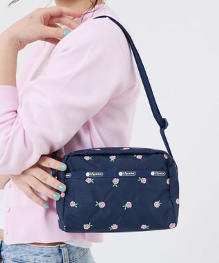 LeSportsac DANIELLA CROSSBODY/ピンクローズエンブロイダリー