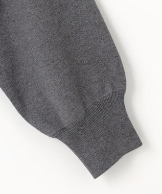 NAVE 【ReNAVE・洗える】スムースニット トラックジャケット グレー系