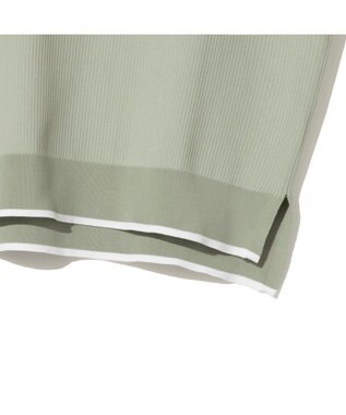 ZERO HALLIBURTON ノースリーブモックネックニット ZHG-W6S8b 85222 ライトグリーン