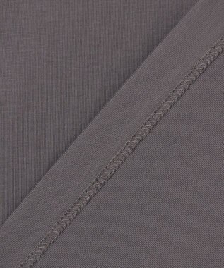 ANY L オーガビッツ刺繍ロゴＴシャツ チャコール