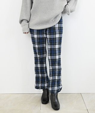 crêprie tsumori chisato creperie LONG PANTS -TARTAN CHECK  クレプリ タータンチェック ロングパンツ