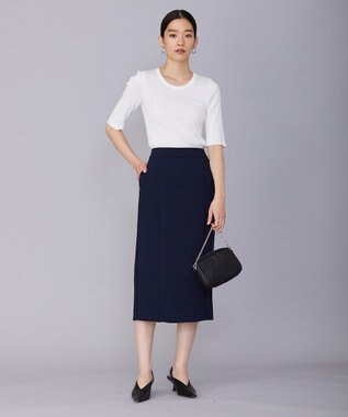 ICB 【洗える】４×２リブ プルオーバー オフホワイト系