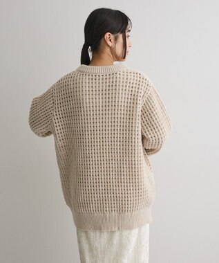 CRAFT STANDARD BOUTIQUE メッシュニットチュニック Ivory