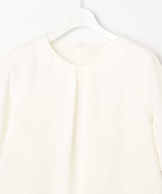 J.PRESS LADIES ドライシフォン カットソー ホワイト系