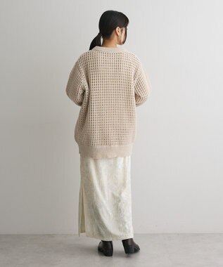 CRAFT STANDARD BOUTIQUE メッシュニットチュニック Ivory