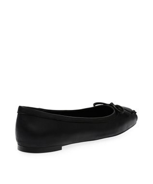 STEVE MADDEN COSMETIC リボンバレエシューズ ブラック
