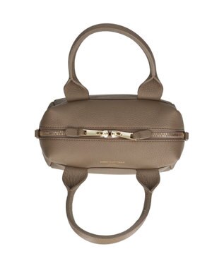 INTER-CHAUSSURES 【CHRISTIAN VILLA】ベーシックレザーハンドバッグ オーク