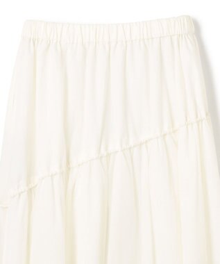 uncrave シアープルーフナイロン ドローコードスカート ホワイト