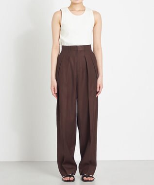 NAVE 【Nave　洗える】ベアテレコタンクトップ ホワイト系