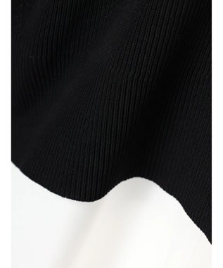 earth music&ecology ＳＥＴ２点ニットベスト＋シャツ Black