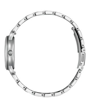 CITIZEN 【電池交換不要のソーラーテックウオッチ】メイクアップをテーマにした軽やかでカジュアルな替えバンド付きモデル シルバー