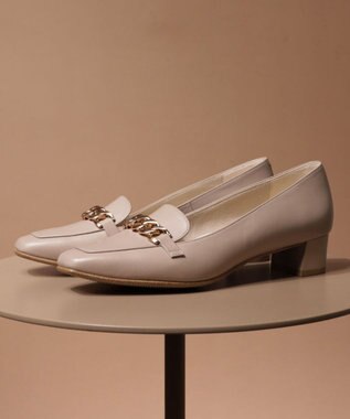 REGAL FOOT COMMUNITY 【リーガルレディース】F27R 晴雨兼用ヒールアップローファー パンプス