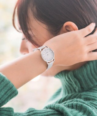 CITIZEN 【電池交換不要のソーラーテックウオッチ】メイクアップをテーマにした軽やかでカジュアルな替えバンド付きモデル シルバー