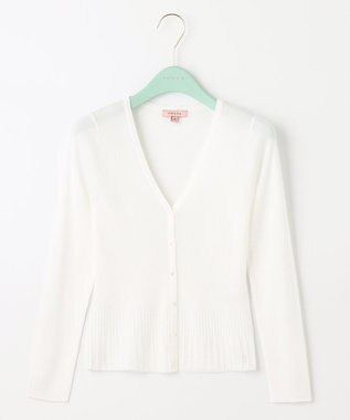 TOCCA 【洗える！】AJISAI カーディガン アイボリー系