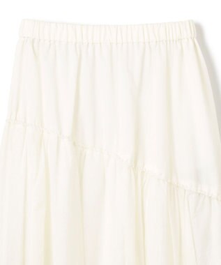 uncrave シアープルーフナイロン ドローコードスカート ホワイト