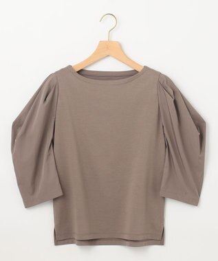 組曲 L 【接触冷感】コンビネーションポンチデザイン カットソー カーキ系