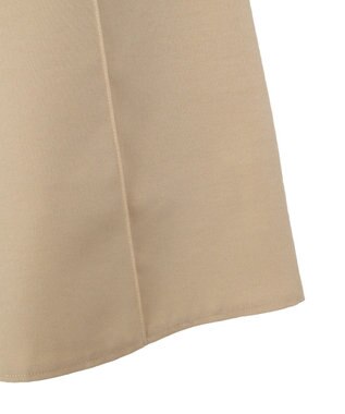 Green Parks ＳＥＴ２点スキッパーブラウス＋プリーツスカート Beige