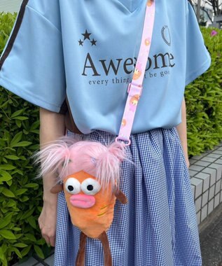 WEGO お野菜モンスターポシェット オレンジ