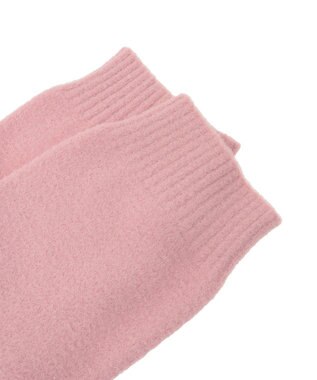 earth music&ecology 【イージーケア】パウダーシャギーフーディーマフラー Pink