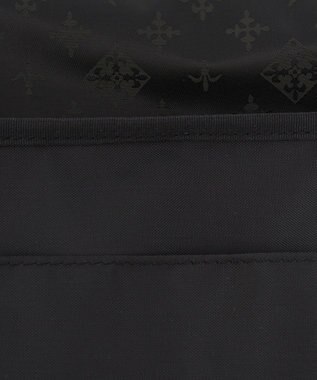 russet ナイロンジャガードメタルバックルショルダーバッグ M(CE-1671) Trv-Black