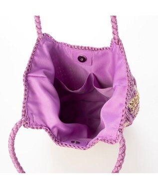 UNBILLION カシュカシュ cachecache / 手編みウィンドペントート ピンク