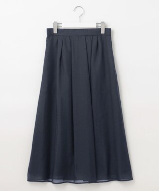 J.PRESS LADIES S 【WEB限定カラーあり・洗える】 ブライトスパンボイル スカート ネイビー系