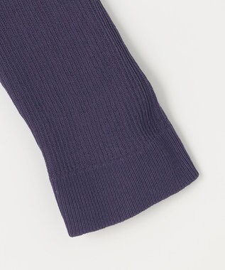 23区 L 【SLOW/一部店舗限定】シアーサマー リブ カーディガン パープル系